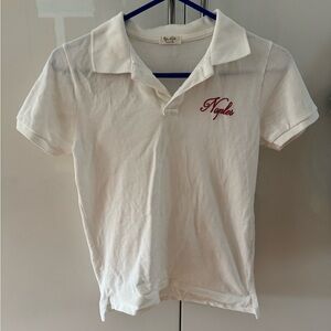 Brandy Melville Knit Polo Top